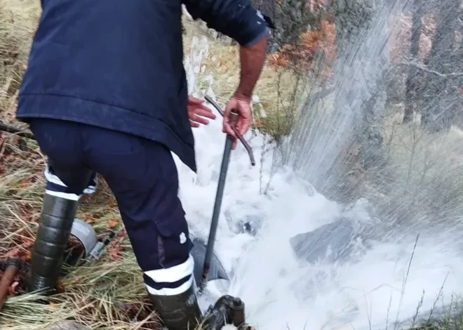 Balıkesir Edremit’te su hattı sorunlarına BASKİ çözümü